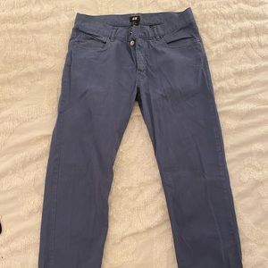 Never worn! Men’s H&M slim powder blue jeans